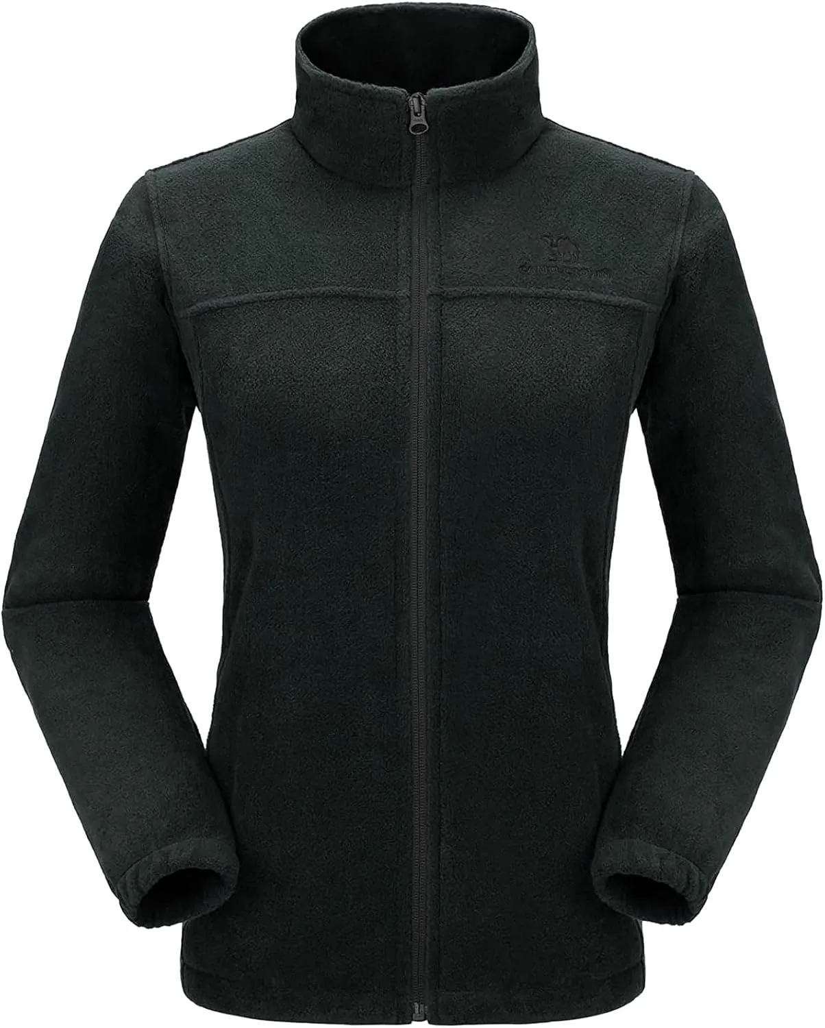 CAMEL CROWN Women Full Zip Fleece Jackets with Pockets Soft Polar Fleece Coat Jacket Sweater for Spring Outdoor