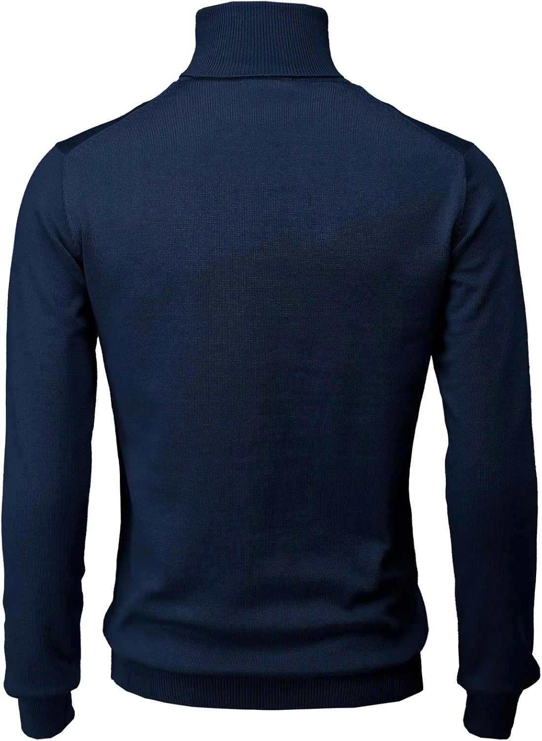 H2H Mens Slim Fit Turtleneck Pullover Sweaters Basic Tops Knitted Thermal