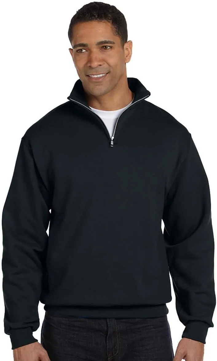 Jerzees 50/50 NuBlend Quarter-Zip Cadet Collar Sweatshirt