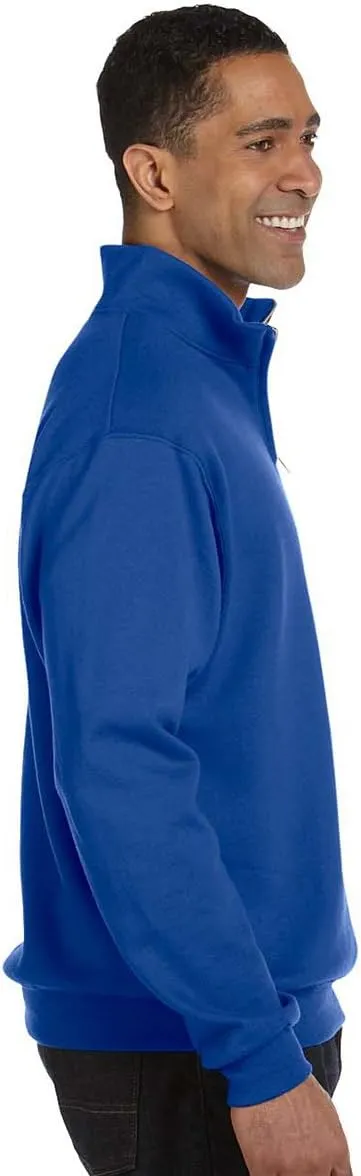 Jerzees 50/50 NuBlend Quarter-Zip Cadet Collar Sweatshirt