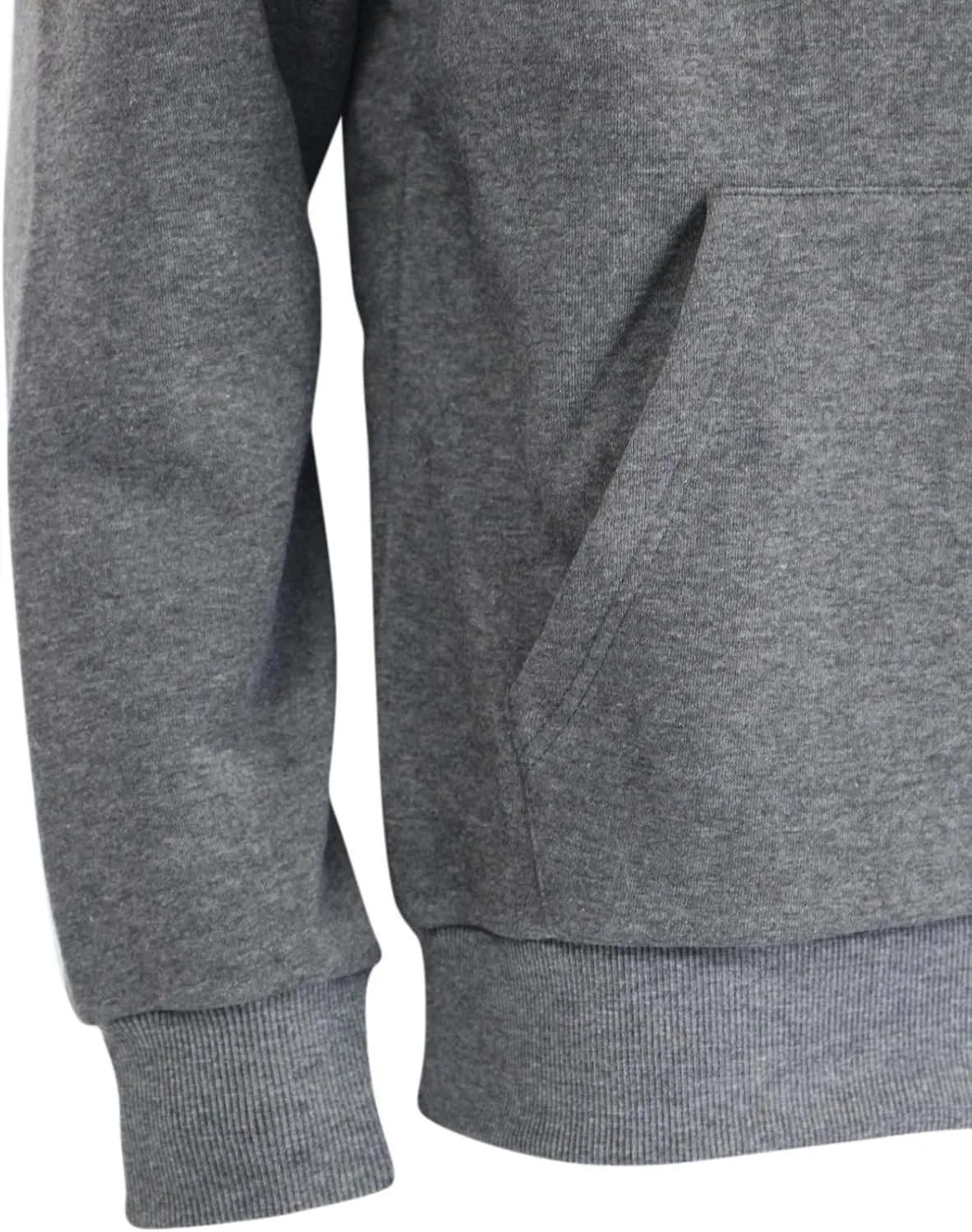 Mens Zip Up Fleece Jacket Lightweight Hoodies Casual Soft Full Zip Coats with Pockets Plus Size S-5XL Big&Tall
