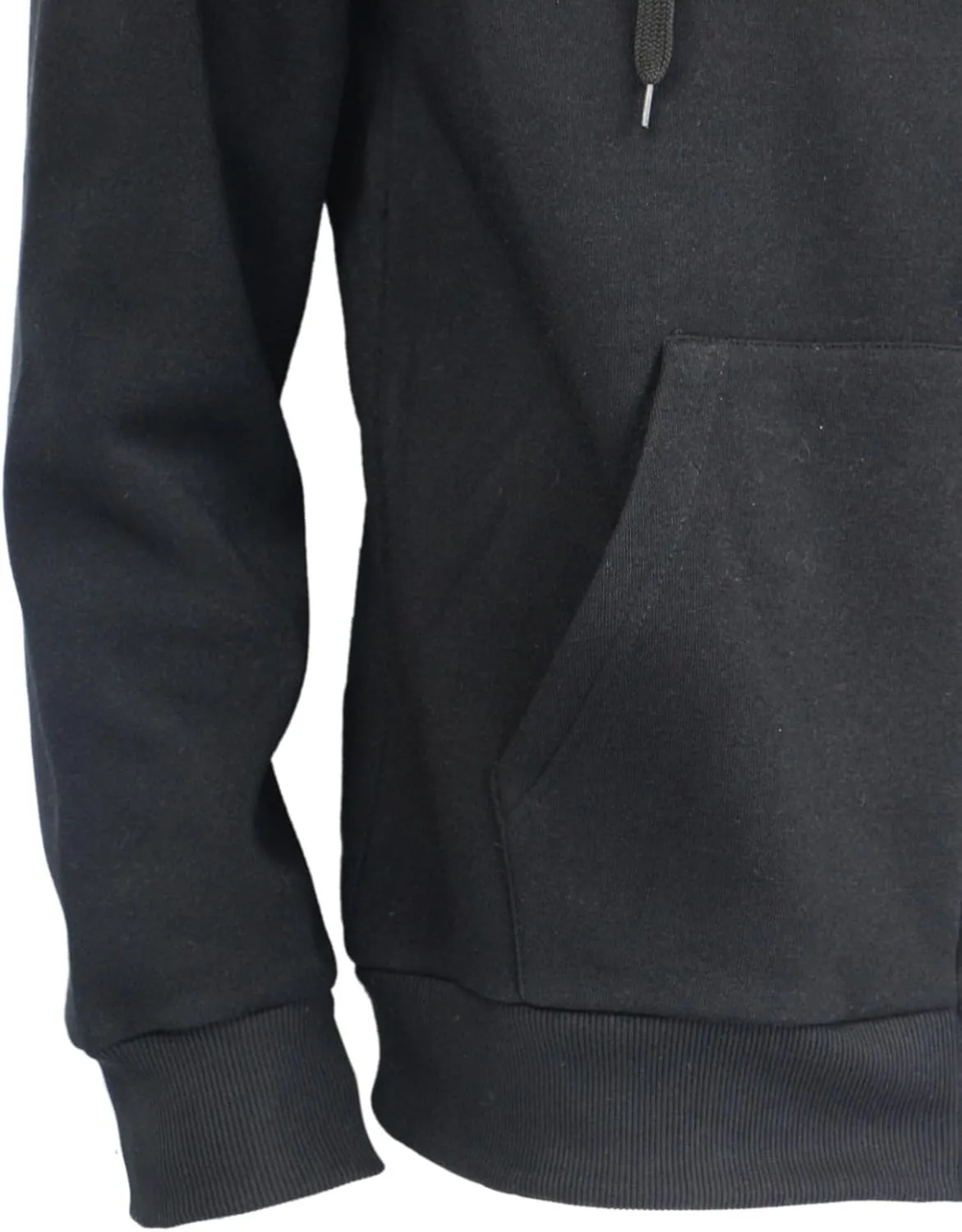 Mens Zip Up Fleece Jacket Lightweight Hoodies Casual Soft Full Zip Coats with Pockets Plus Size S-5XL Big&Tall