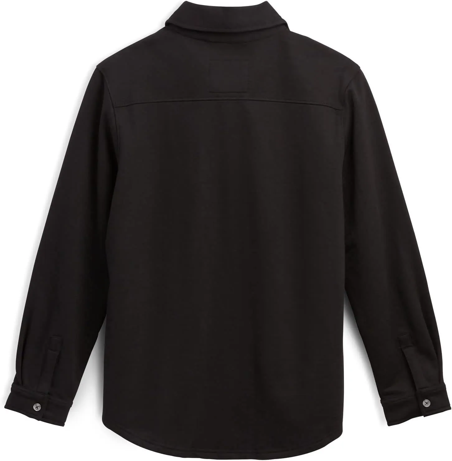 TomboyX Women's Fleece Shirt Long Sleeve Button Down Shacket Casual Relaxed Top with Pocket (XS-4X)