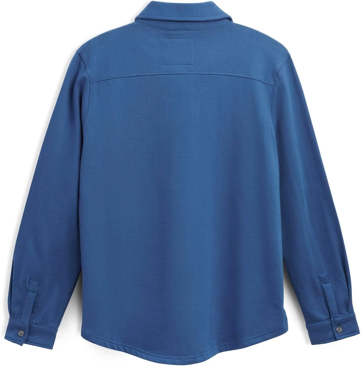 TomboyX Women's Fleece Shirt Long Sleeve Button Down Shacket Casual Relaxed Top with Pocket (XS-4X)