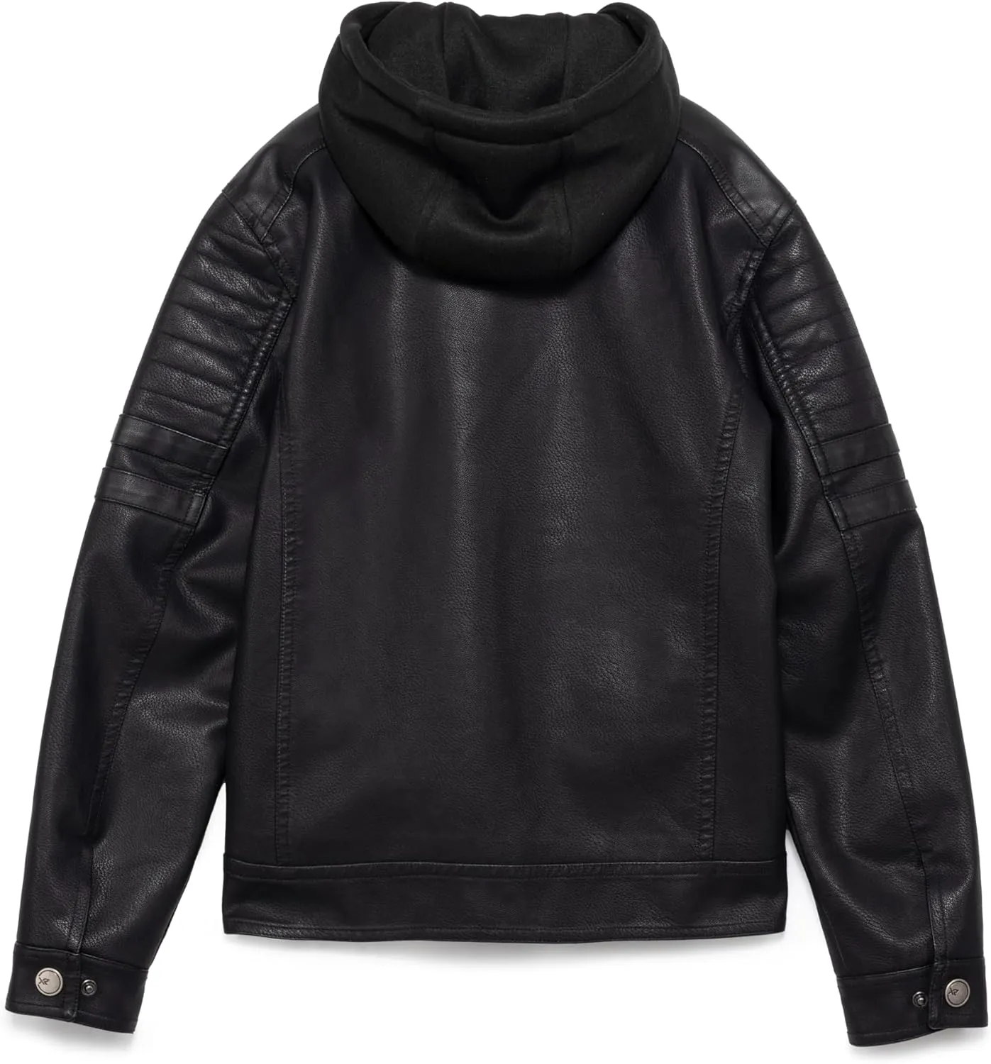 X RAY Teen Faux Leather Jacket for Fall & Winter (S - XL), Kids Outerwear Coat, Motorcycle PU Leather Jacket for Boys
